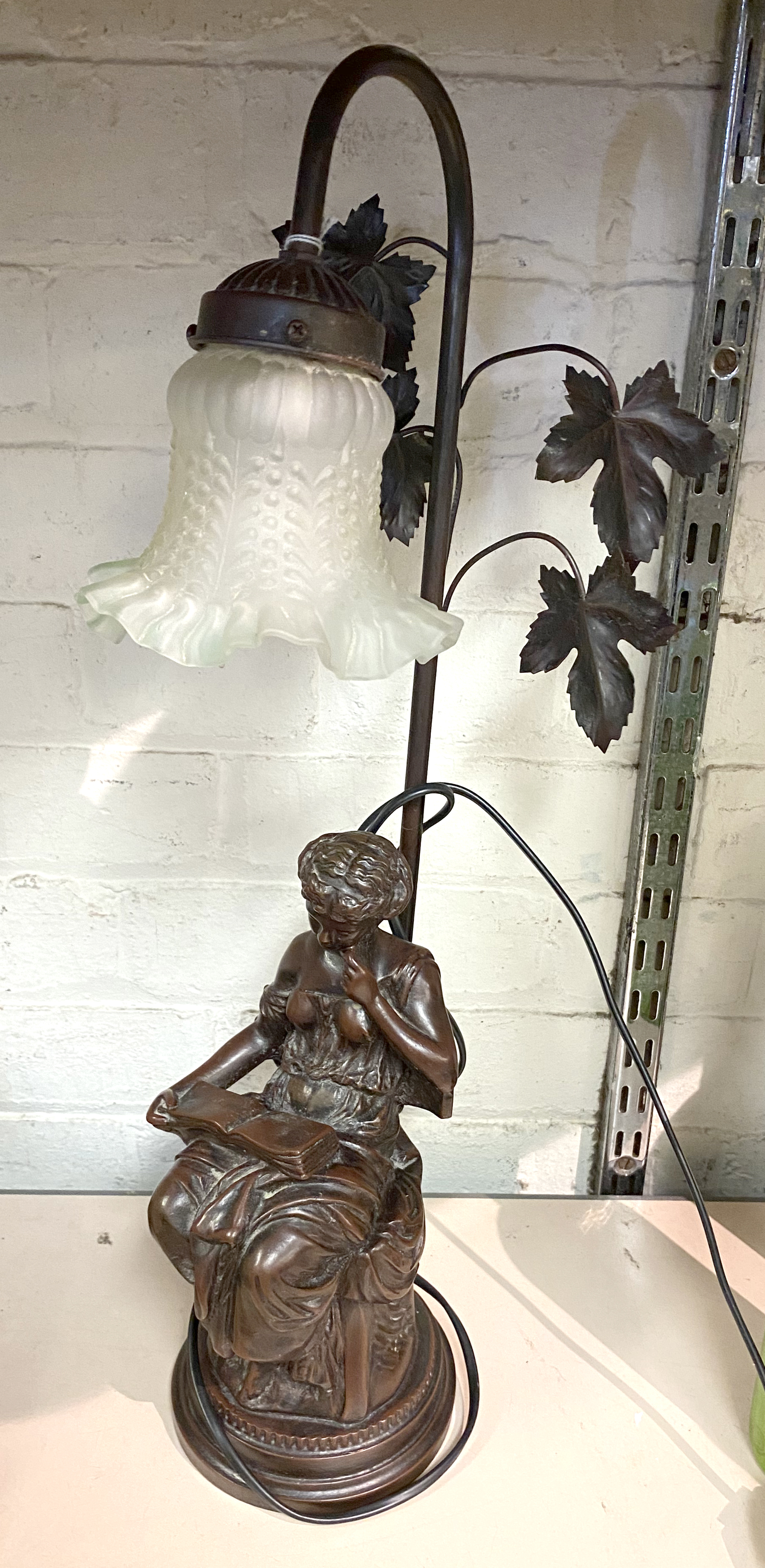 LADY FIGURE TABLE LAMP 56CMS (H) APPROX