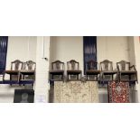 SET OF 7 CHAIRS