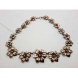 VINTAGE SILVER GILT NECKLACE