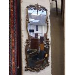 BRASS FRAMED MIRROR