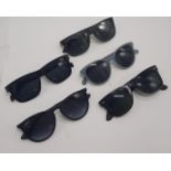 5 PAIRS OF SUNGLASSES INCL. PRADA, HUGO BOSS, TOMMY HILLFIGER ETC