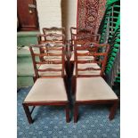 SET OF SIX DINING CHAIRS