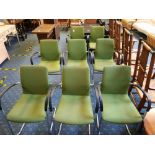 8 X ONA PLAZA KUSCH CO CHAIRS