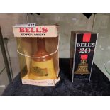 BELLS WHISKEY & BELLS 20 YEAR OLD WHISKY BOXED