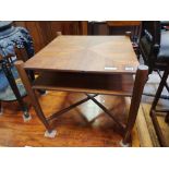 TEAK 2 TIER TABLE