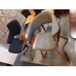 2 EAMES STYLE CHAIRS