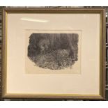 DONALD MYALL (ENGLISH XX CENTURY) ''ENGRAVING - FOX'' SIGNED & NUMBERED LIMITED EDITION 27/75