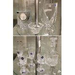 2 WATERFORD CRYSTAL ITEMS & EDINBURGH CRYSTAL & VILLEROY & BOCH CRYSTAL - ALL BOXED NEW