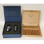 10 SAN CRISTOBAL LA HABANA - CUBAN CIGARS & DUPONT LIGHTER - BOXED