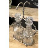 DOUBLE DECANTER TANTALUS