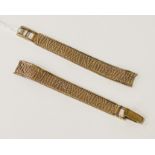 9CT COCKTAIL WATCH STRAP 10.6 GRAMS APPROX