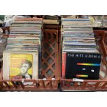 2 TRAYS OF LPS - 60S, 70S, 80S ETC