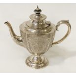 HM SILVER TEAPOT - APPROX 24 OZ