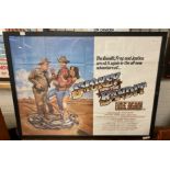 ORIGINAL MOVIE POSTER ''SMOKEY & THE BANDIT'' 80CMS X 106CMS