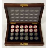 THE BATTLE OF WATERLOO CHECKER SET - BOXED