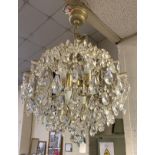 AUSTRIAN CRYSTAL CHANDELIER APRROX 50CMS IN DIAMETER