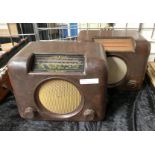 TWO BUSH BAKELITE RADIOS