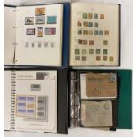 COLLECTION OF WORLD STAMPS & MILITARY POSTAGE ENVELOPES