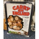 ''CARRY ON ENGLAND'' FILM POSTER 77 X 110CM