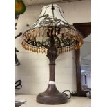 LARGE TIFFANY STYLE TABLE LAMP 70CMS (H)