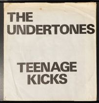 WITHDRAWN THE UNDERTONES 1978 TEENAGE KICKS 7 INCH VINYL RECORD , 1ST PRESS, PLAYS WELL