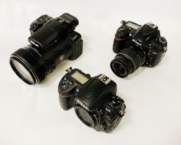 3 NIKON DIGITAL CAMERAS INC P1000, D700, D610 - A/F