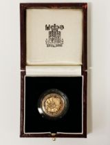 1989 500th ANNIVERSARY OF THE FIRST GOLD SOVEREIGN - PROOF CONDITION