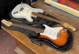 2 ELECTRIC GUITARS