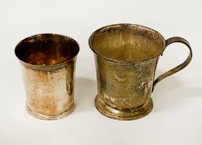 2 HM SILVER CUPS 6 & 7 CMS (H)