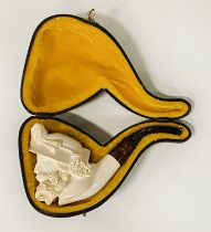 MEERSCHAUM CARVED PIPE