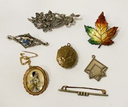 PIN BROOCHES ETC