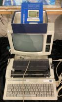 AMSTRAD PCW 8256 WITH KEYBOARD & PRINTER