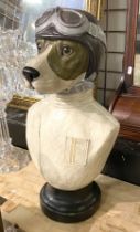 DOG RACING DRIVER BUST 50CMS (H)