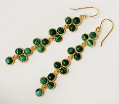 MALACHITE EARRINGS