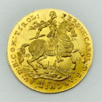 FERPIN CARLOS SPANISH GOLD COIN