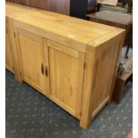 OAK SIDEBOARD