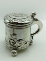 HM SILVER SWEDISH STEIN - 20CM H - APPROX 1054 GRAMS