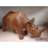 CAST IRON RHINO - 22.5 CMS (H) APPROX