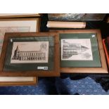 ROBERT MORDEN - LINCOLNSHIRE PRINT WITH A HENRY TEASDALE MAP PRINT & 2 EARLY PRINTS OF CROWFORD