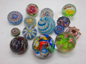 COLLECTION OF PAPERWEIGHTS