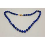 LAPIS LAZULI & GOLD NECKLACE