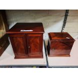 2 COIN CHESTS - ONE IS 30CMS X 287CMS THE OTHER IS 20CMS X 20CMS A/F