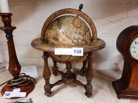 EARLY GLOBE OF THE WORLD 33CMS (H) APPROX