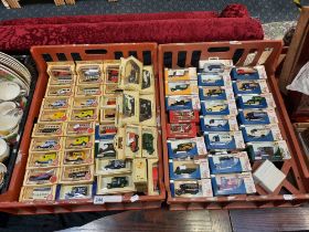 QTY OF LLEDO (DAYS GONE) AND MATCHBOX, CARS, TRUCKS & BUSES