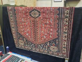 FINE SOUTH WEST PERSIAN ABADEH RUG