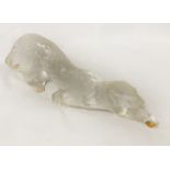 LALIQUE PANTHER - SIGNED & DATED A/F - 10.5 CMS (H) APPROX