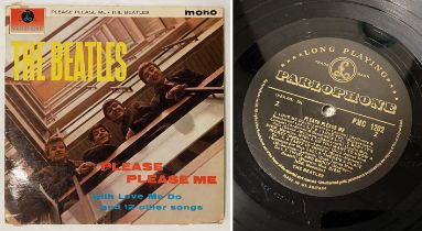 THE BEATLES ''PLEASE PLEASE ME'' LP 1ST GOLD MONO EDITION ( PLEASE INQUIRE FOR CONDITION REPORT)