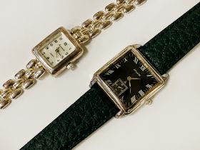 TWO NEW SILVER ACCURIST WATCHES (HIS & HERS)
