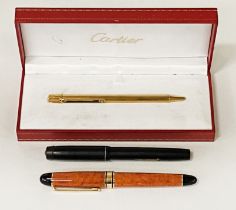 CARTIER & 2 OTHER PENS