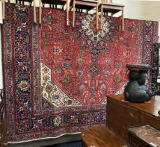 FINE NORTH WEST PERSIAN TABRIZ CARPET - 385 X 290 CMS